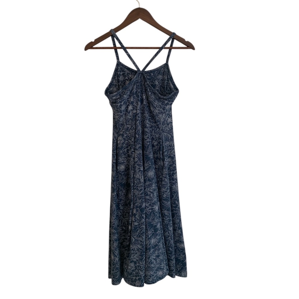 Pact Blue Floral Midi Dress - Picture 2 of 6